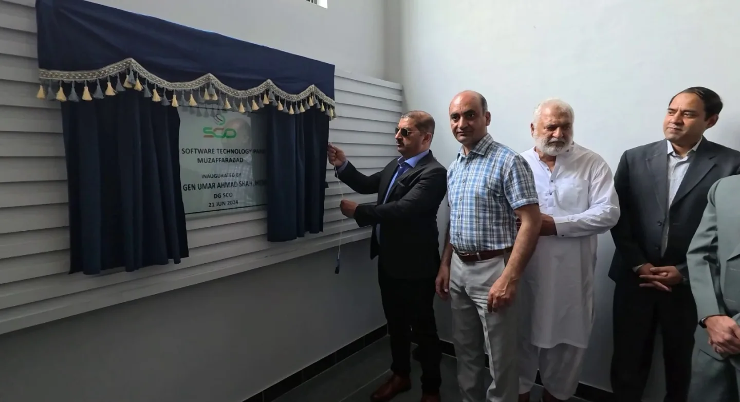 STP Muzaffarabad inauguration